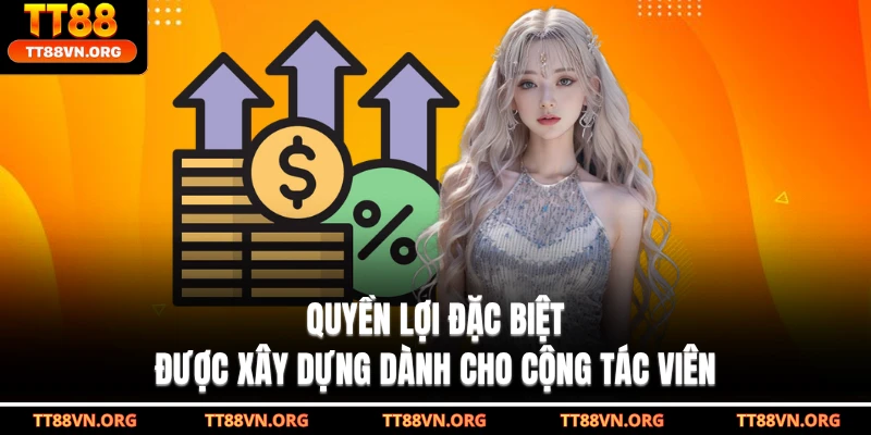 Quyền lợi đặc biệt được xây dựng dành cho cộng tác viên